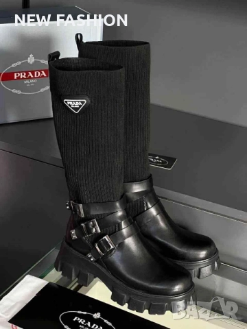 Дамски Ботуши ✨Prada