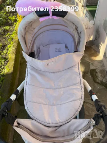 Продавам бебешка комбинирана количка Adbor Nemo 3в1 , снимка 18 - Детски колички - 49820378