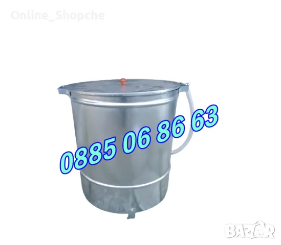 Български Електрически казан за варене на буркани 27 л 2kw + ГАРАНЦИЯ 24 МЕСЕЦА, снимка 2 - Други - 48095202