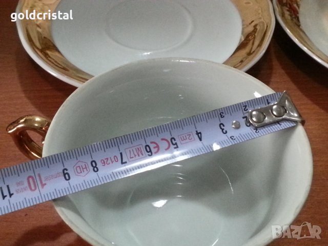 Стар български порцелан чаши за чай , снимка 7 - Антикварни и старинни предмети - 41776219