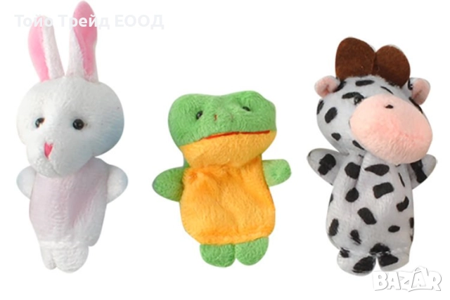 Куклен театър за пръсти-10 броя, снимка 3 - Плюшени играчки - 52747304