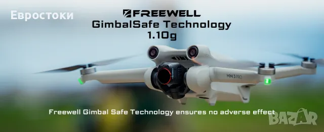 Freewell Bright Day - 6 опаковки филтри, съвместими с Mini 3 Pro/Mini 3, снимка 4 - Дронове и аксесоари - 47973540