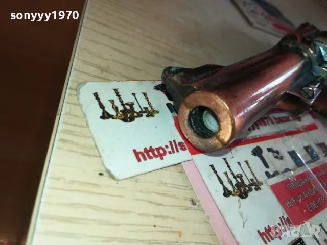 МЕТАЛЕН ПИЩОВ ЗАПАЛКА 21Х12СМ 2601251450, снимка 10 - Антикварни и старинни предмети - 48834893