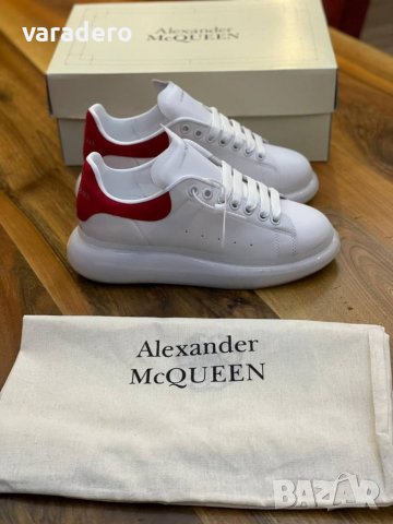 Дамски маратонки с кутия и плик висок клас Alexander Mcqueen , снимка 9 - Маратонки - 39922193