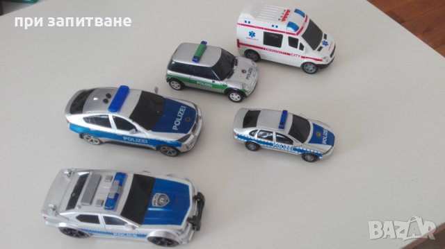 Колички полицейски и линейка, снимка 2 - Колекции - 41807261