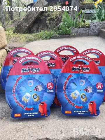 колекционерски албум angry birds 35лв, снимка 1