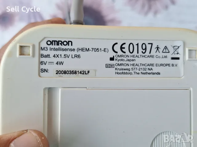 ✅АПАРАТ ЗА КРЪВНО OMRON M3 INTELISENSE HEM-7051-E❗, снимка 3 - Други - 55750029