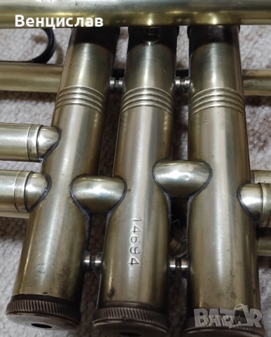 Тромпет  Лигнатон , снимка 6 - Духови инструменти - 52946440