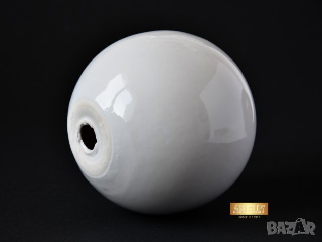 Декоративни керамични сфери / Подарък декорация за дома / Сфери черно и бяло / Ин и Ян, снимка 10 - Декорация за дома - 40512953