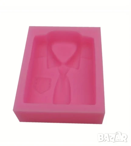 Молд мъжка риза с вратовръзка , снимка 4 - Форми - 50772727