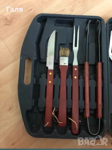 Комплект за барбекю+ подарък нов комплект шишове, снимка 2 - Други стоки за дома - 50667933