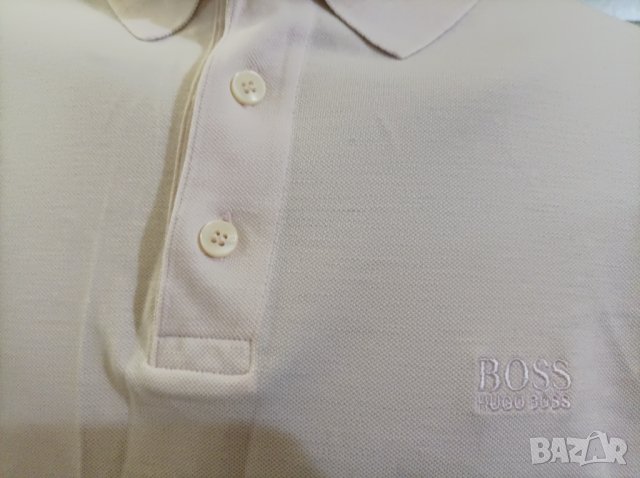 Hugo Boss  тениска  2  XL original  голям размер - champagne color , снимка 3 - Тениски - 41681474