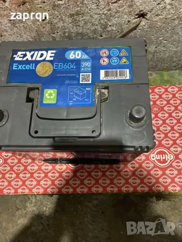 Почти нов акумулатор Exide 60 амп/ч 390 А R+ Азиатка с гаранция, снимка 5 - Аксесоари и консумативи - 49264014