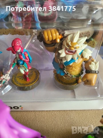 9 amiibo - та комплект Zelda/Splatoon/Mario, снимка 8 - Игри за Nintendo - 50987900