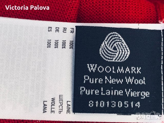 UNIQLO японски бранд тънък пуловер 100% меринос, снимка 4 - Пуловери - 44260881