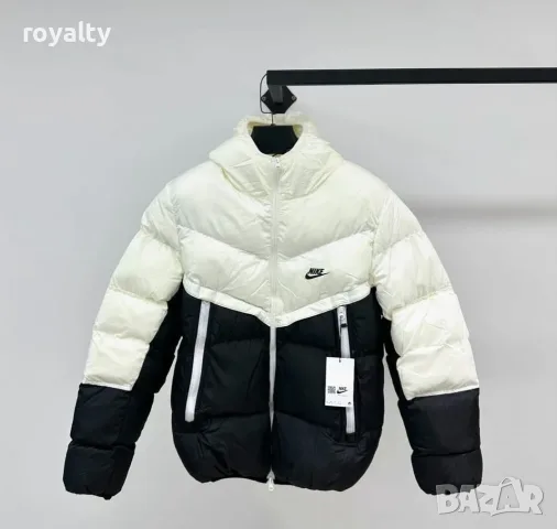 Nike Ново Мъжко Топло Зимно Яке с Качулка [С-2ХЛ Размер]