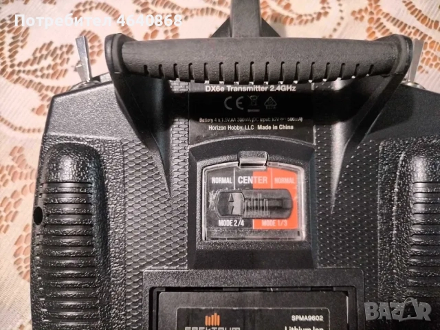 rc апаратура spektrum dx6e, снимка 6 - Дронове и аксесоари - 52295548