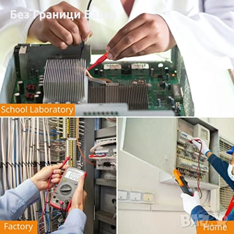 Нов Професионален комплект тестови проводници 20 броя за DMM ремонт, снимка 5 - Други инструменти - 51619001