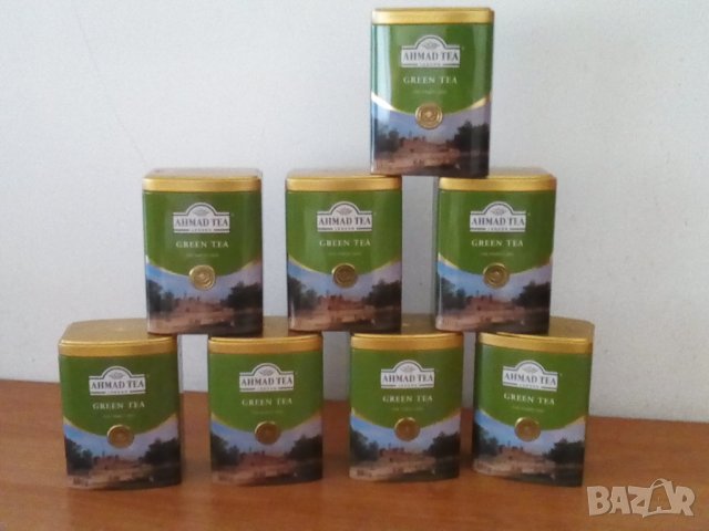Ahmad Tea, празни метални кутии, снимка 1 - Други стоки за дома - 41739198