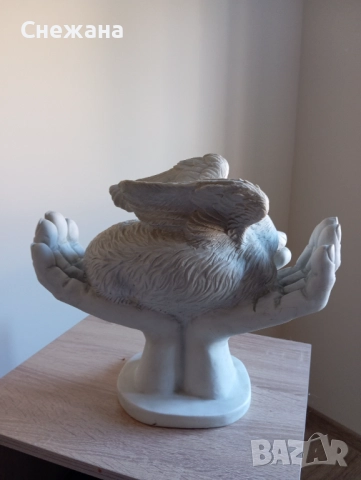 Градинска фигура на котка или за дома много добро запазено състояние , снимка 3 - Градински мебели, декорация  - 52690186