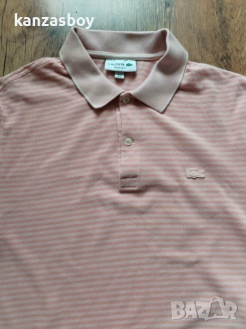 lacoste - страхотна мъжка тениска КАТО НОВА Л , снимка 3 - Тениски - 52080782