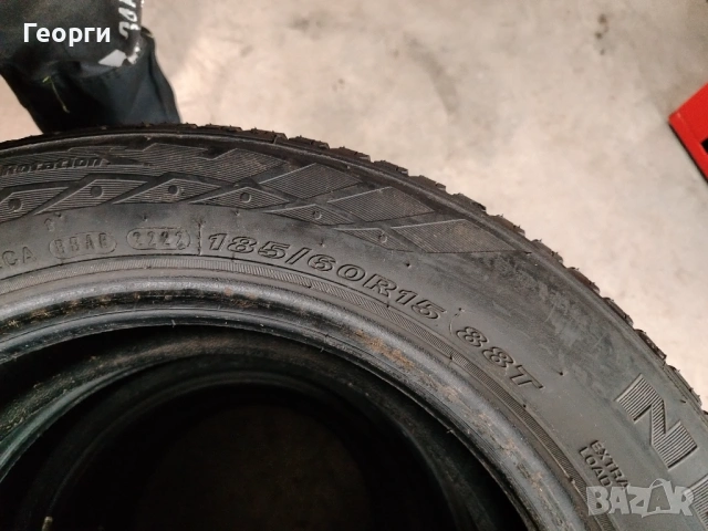 4бр.зимни гуми 185/60/15 Nexen, снимка 8 - Гуми и джанти - 53217781