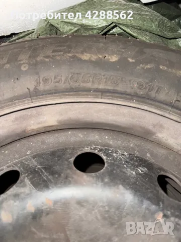 Зимни гуми + джанти 195 65 15 Firestone, снимка 6 - Гуми и джанти - 47828350
