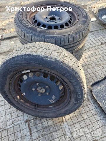 железни джанти 5х112 с гуми 