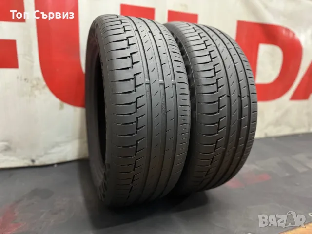 225 55 17, Летни гуми, Continental PremiumContact6SSR, 2 броя, снимка 1