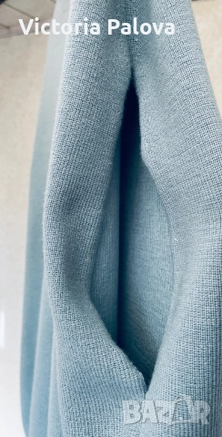 COS Швеция 100% вълна пуловер- кейп овърсайз, снимка 7 - Блузи с дълъг ръкав и пуловери - 52470933