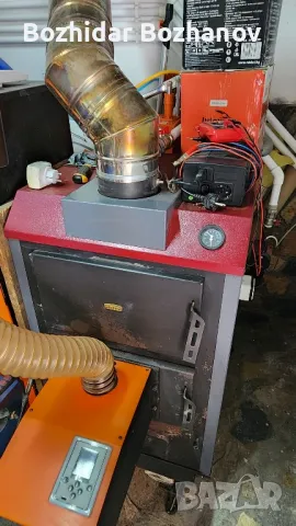 Котел на пелети 35 + кв.пълен Комплект, снимка 1