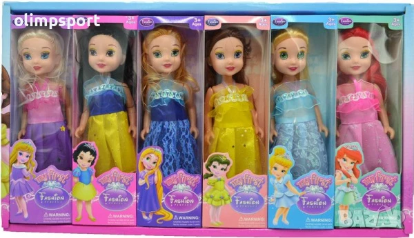 Принцеси серия 6 бр кутия. код 020224