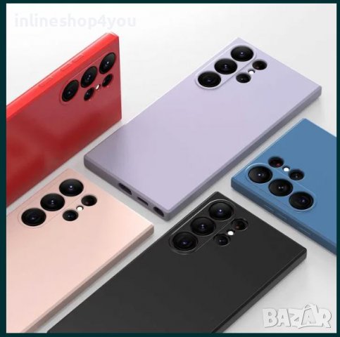 Матов Силиконов Кейс за Samsung Galaxy S23 Ultra / S23+ / S23, снимка 1