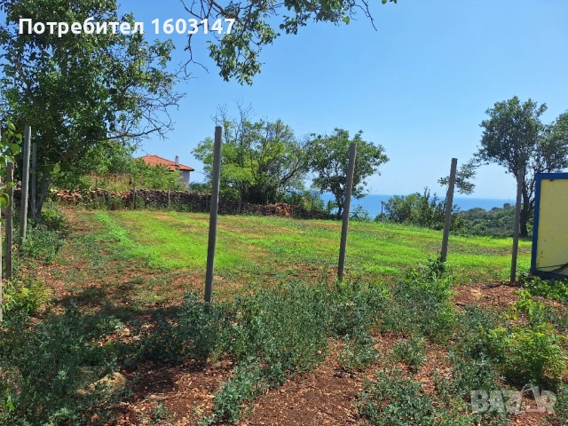 парцел,място, с нескриваема морска панорама ,Балчик , снимка 3 - Парцели - 51310626