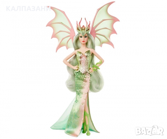 Кукла Barbie - Колекционерска кукла Дракон GHT44, снимка 2 - Кукли - 36034312