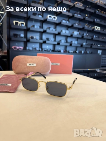 Miu Miu Слънчеви Очила С UV400 Защита - Налични Различни Цветове Код SK277, снимка 3 - Слънчеви и диоптрични очила - 52597077