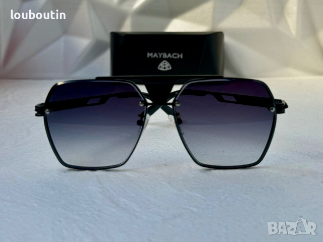 Maybach 2024 мъжки слънчеви очила маска 2 цвята, снимка 2 - Слънчеви и диоптрични очила - 44515632