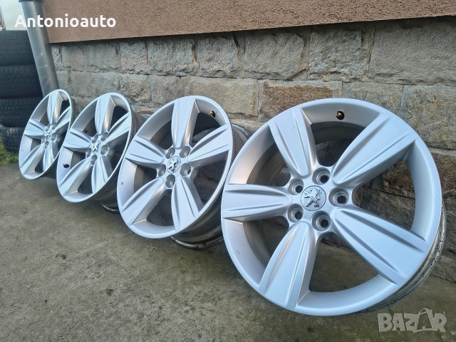 5х114,3 - 18 цола 5x114,3 Peugeot 4007 5 x 114,3 Mitsubishi Outlander, Citroen C-crosser, снимка 3 - Гуми и джанти - 52777587