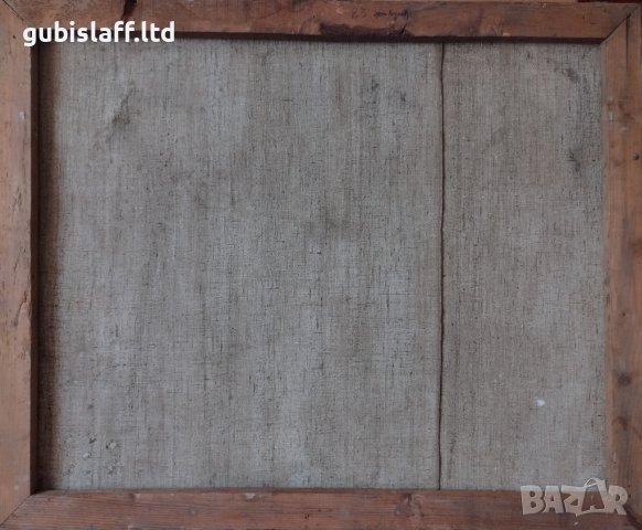 Картина, градски пейзаж, худ. Жечо Дунев (1926-1975), снимка 2 - Картини - 42261319