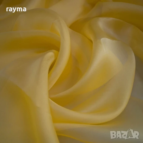 Плат Италианска дизайнерска копринена органза