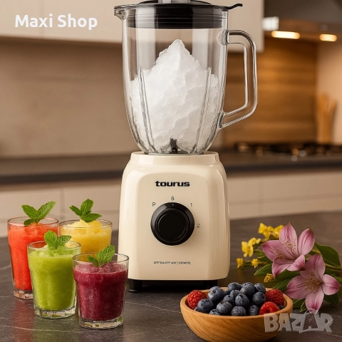 Кухненски блендер – Taurus Optima Vintage (1500 Max) , снимка 6 - Блендери - 51447771