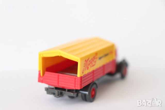 WIKING H0 1/87 MERCEDES КОЛИЧКА КАМИОН МОДЕЛ, снимка 5 - Колекции - 52947945