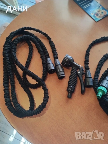 Градински маркуч Нов две части и пистолет., снимка 7 - Други - 53474312