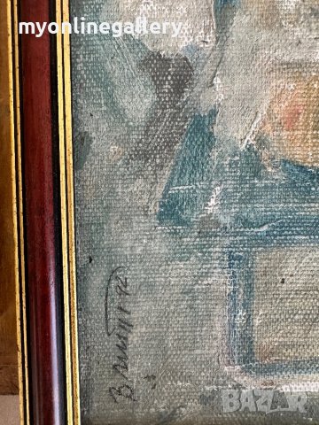 Вельо Митев портет, снимка 3 - Картини - 42663566