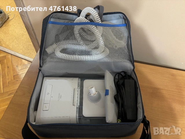 Дихателен апарат за сънна апнея с овлажнител, снимка 5 - Медицинска апаратура - 53787623