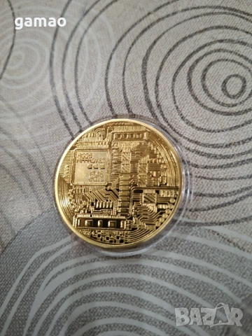 Биткойн монета, снимка 9 - Нумизматика и бонистика - 53359201