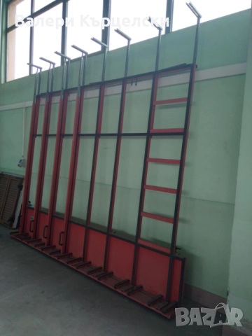 Транспортна стойка за дограма и стъкло  Алуминиева , снимка 3 - Други машини и части - 52733551