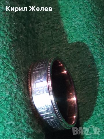 ВЕРСАЧЕ МАРКОВ ПРЪСТЕН БЛАГОРОДНА НЕРЪЖДАЕМА СТОМАНА ХАЛКА 19642, снимка 11 - Пръстени - 32101816