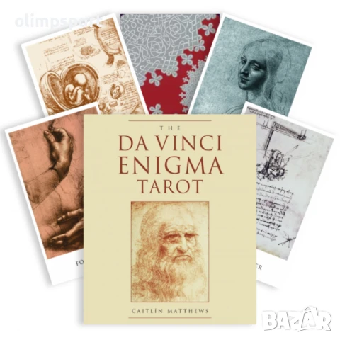Карти Таро Schiffer Publishing Da Vinci Enigma Kit 