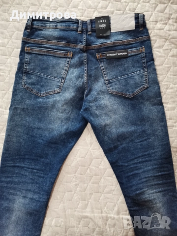 Ново! Модни мъжки дънки, Топ цена!, снимка 2 - Дънки - 52788643
